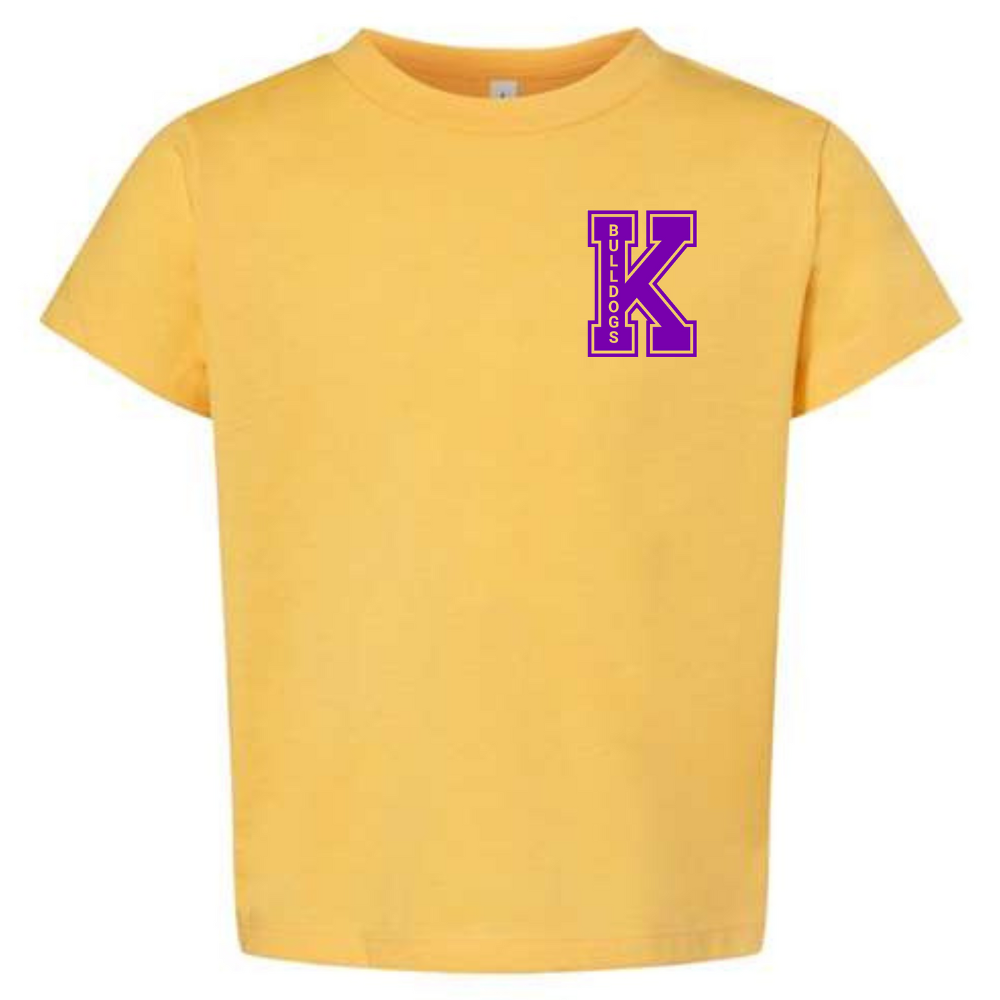 Kids K Bulldogs T-shirt - Cross & Crown Designs