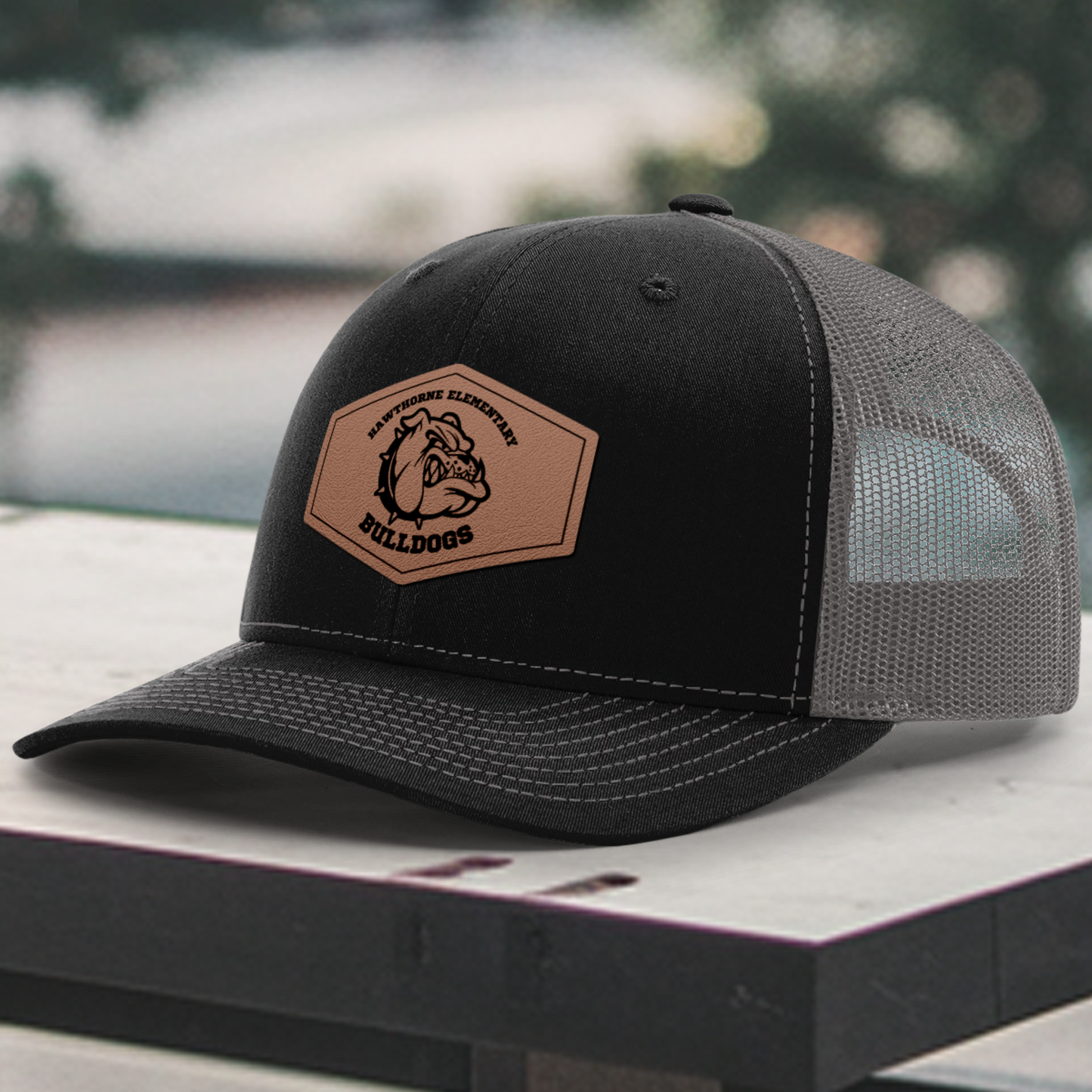 Hawthorne Elementary Bulldogs Hat - Cross & Crown Designs
