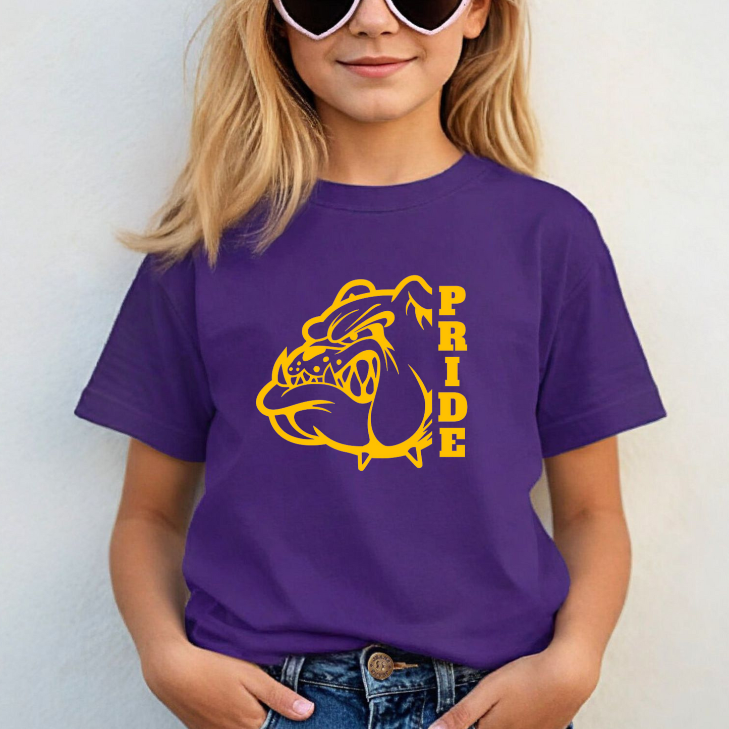 Bulldog Pride T-Shirt - Cross & Crown Designs