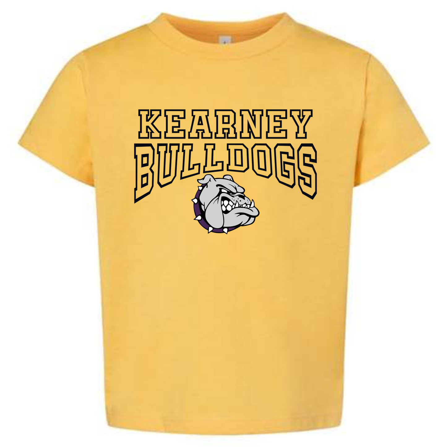 Kids Kearney Bulldogs (black) Shirt - Cross & Crown Designs