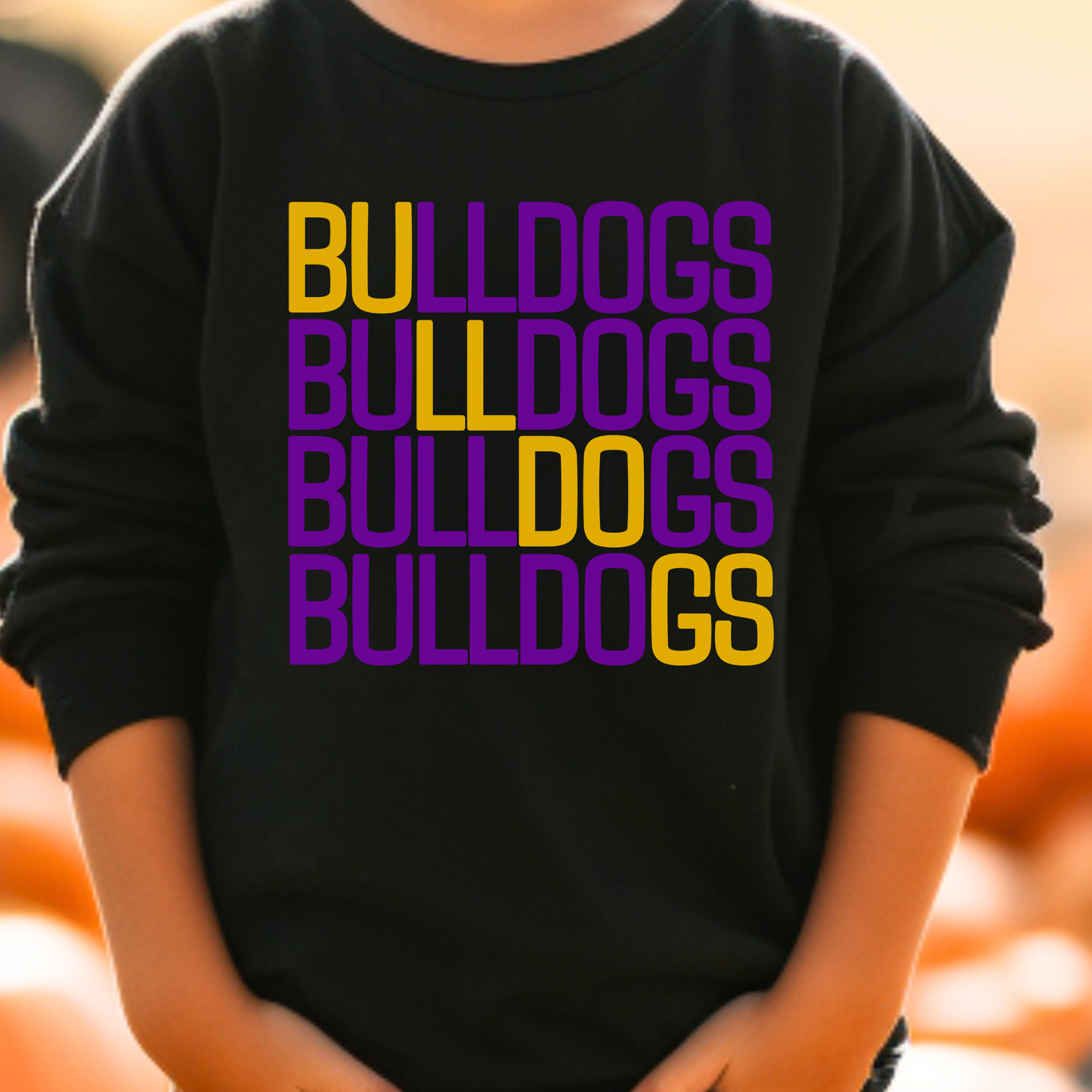 Kids Repeat Bulldogs Shirt - Cross & Crown Designs