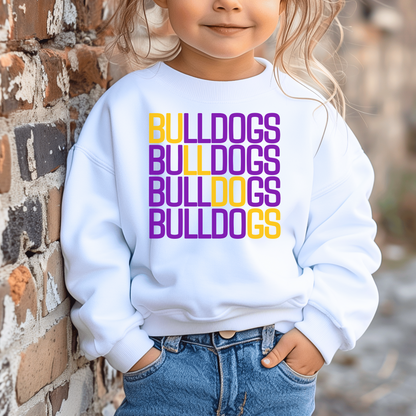 Kids Repeat Bulldogs Shirt - Cross & Crown Designs