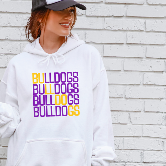 Adult Repeat Bulldog Shirt - Cross & Crown Designs