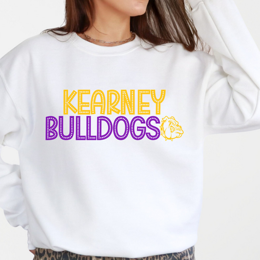 Adult Kearney Bulldogs Shirt - Cross & Crown Designs
