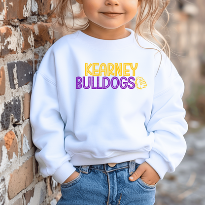 Kids Kearney Bulldogs Shirt - Cross & Crown Designs