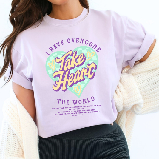 Take Heart Christian Graphic Tee