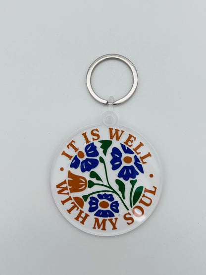 It is well Keychain