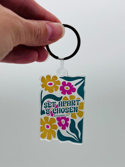 Set Apart and Chosen Keychain