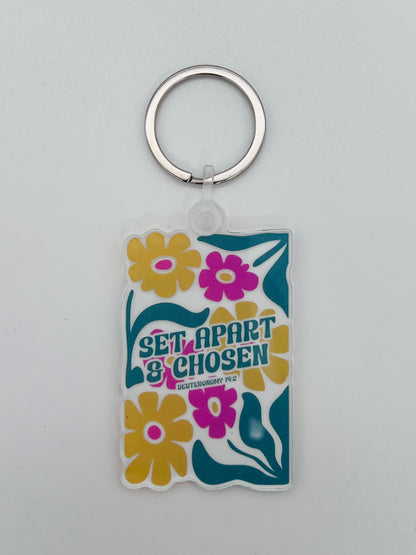 Set Apart and Chosen Keychain