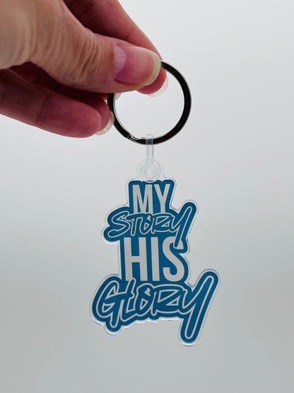 My Story, Gods Glory Keychain
