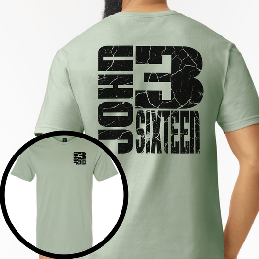 John 3:16 Christian Graphic Tee